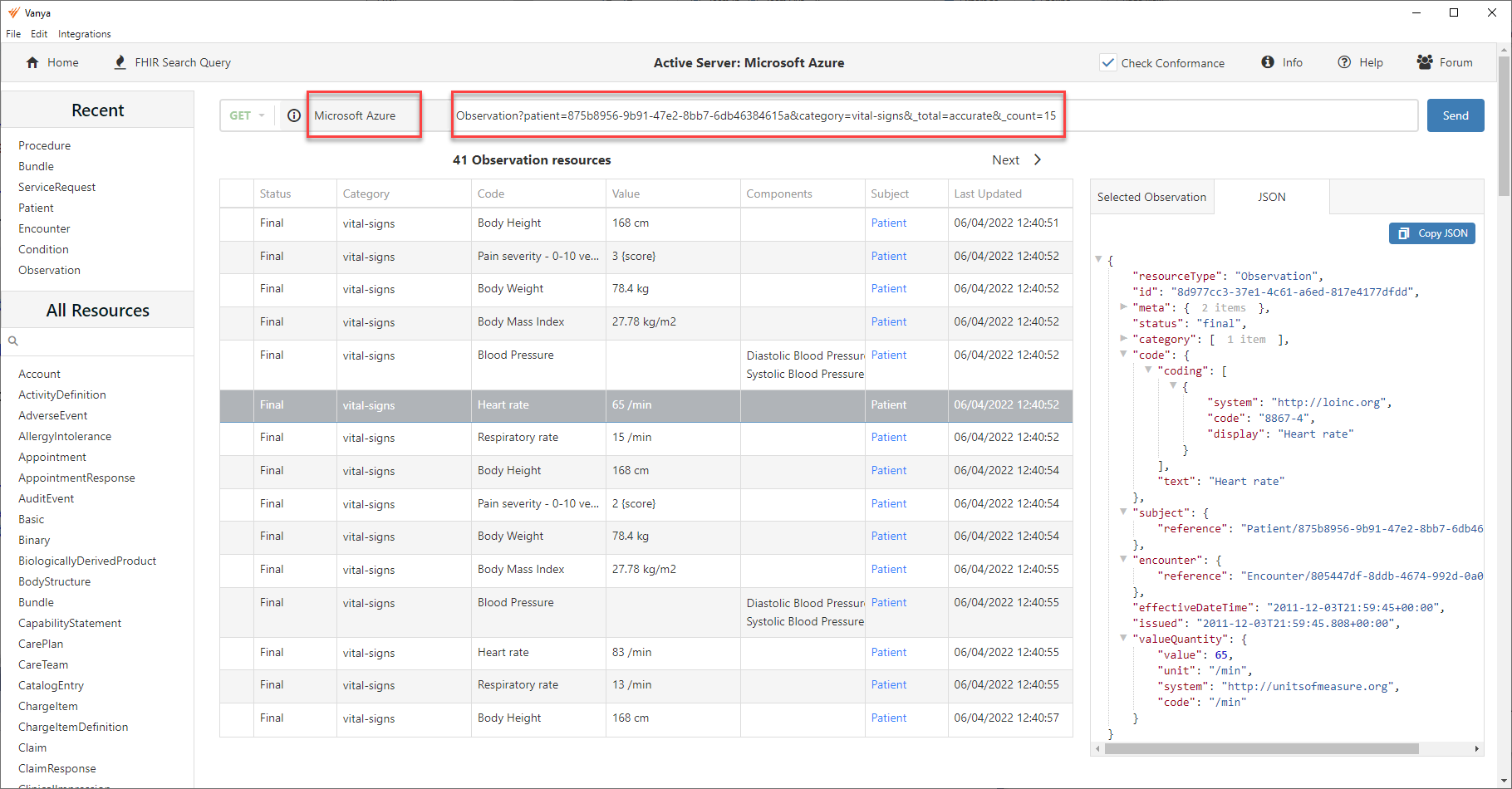 Search queries